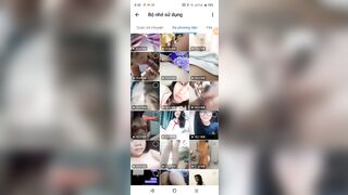 Du e học sinh đút móc áo vào lồn
