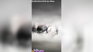 Quay lén em học sinh zú mới nhú tắm 1, đky kênh ib tui cho xem cơ thể nhó