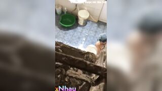 Quay lén em học sinh zú mới nhú tắm 2, đky kênh ib tui cho xem cơ thể nhó