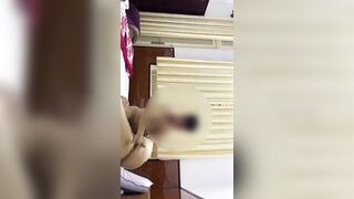 Phụ nữ có ck lén lúc ngoại tình với trai 7