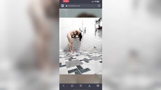 Mbbg live kiếm tiền khi tắm,giặt dâm vlol