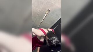 Quay lén nhà wc P7, đky kênh ib tui cho xem cơ thể nhó