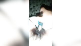 Em Quỳnh Trâm thủ dâm bằng chày