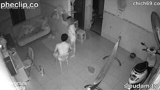 Hack Camera Vợ Dỗ Con Ngủ Rồi Bú Cu Chịch Nhau Với Chồng Sex Việt
