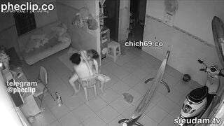 Hack Camera Vợ Dỗ Con Ngủ Rồi Bú Cu Chịch Nhau Với Chồng Sex Việt