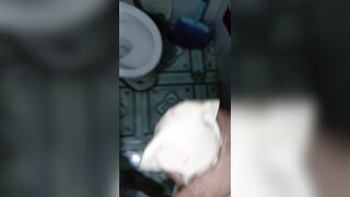 Bắn tinh trùng vào quân lót. Tiên