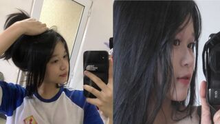 Cu giả của mẹ bị con gái lấy thủ dâm