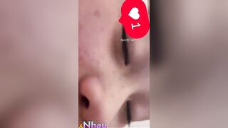 Em học sinh vừa tắm vừa chat sex