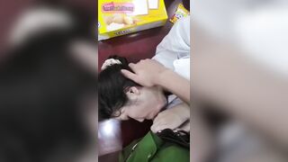 Em học sinh cấp 3 bú cu anh công an
