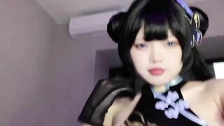小瑶幺幺 (xiaoyaoyaoyao12) cosplay Kisaki - Blue Archive (1)