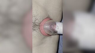 Cho vợ dâm thử đồ chơi mới sướng tê bím