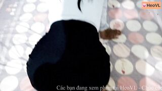 Phục vụ con cu dâm dê của trưởng phòng