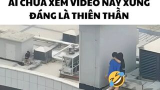 Địt Nhau Trên Sân Thượng Bị Quay Lén Full Hot Cực 2