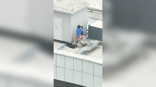 Địt Nhau Trên Sân Thượng Bị Quay Lén Full Hot Cực 2