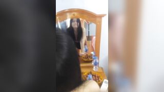 loạn lâu với em họ ở trước gương