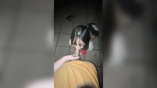 Cosplay học sinh bú cu lút cán