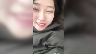 Korean sexy camgirl masturbation in a school uniform