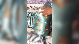 Pijama xanh