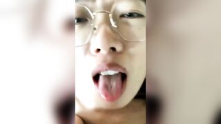 Lấy trinh em kính cận dễ thương xinh gái