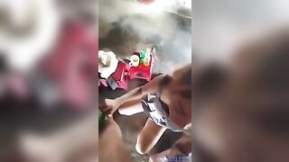 Cà phê lau cột điện, ngon rim