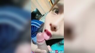 E học sinh lóp 10 hôm nay được làm đàn bà .e bú cy để ăn mùng
