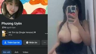 Clip Sex Phương Uyên (Chuckychoo) 1m5 Gymer Vú Khủng Lồn Hồng Đầy Nước