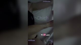 Trói tay chân em sugar baby vào góc giường rồi thỏa sức hành hạ em