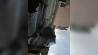 anh grap may mắn quay lén em gái xinh mu lồn to