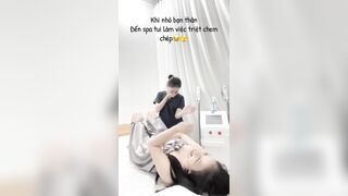 Tới Spa gặp nhỏ bạn thân!