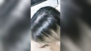 Gái xinh bú cu