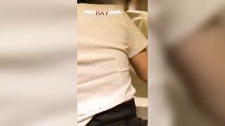 Nữ nhân viên dâm đãng đã gạ địt tất cả nam nhân viên của công ty