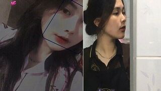 Em học sinh love 10 còn bé mà nhún nhảy cực sung