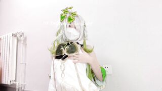 Em cosplay lồn hồng