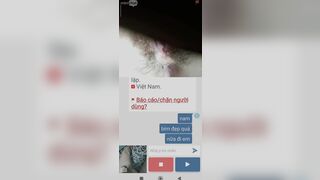 Gái khoe lồn hồng trên minichat