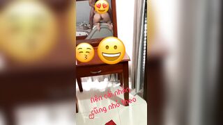 Checker Pita em gái bán bảo hiểm bím múp đáng iu dễ dãi, dễ thương