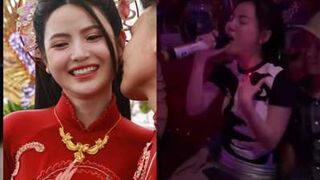 Clip Chu Thanh Huyền Làm Quán Karaoke Vợ Quang Hải Hát Vạn Người Mê